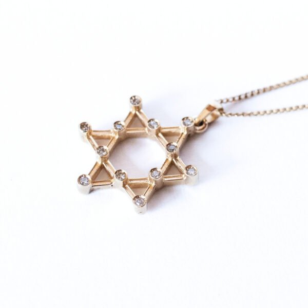 Colar Estrela De Davi